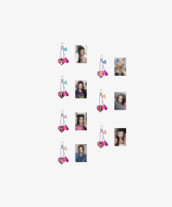 Babymonster - [drip] babymonster glitter acrylic keyring 1