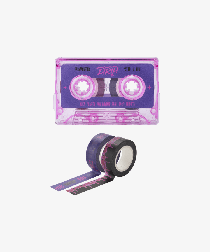 BABYMONSTER - [drip] babymonster masking tape + cutter 1