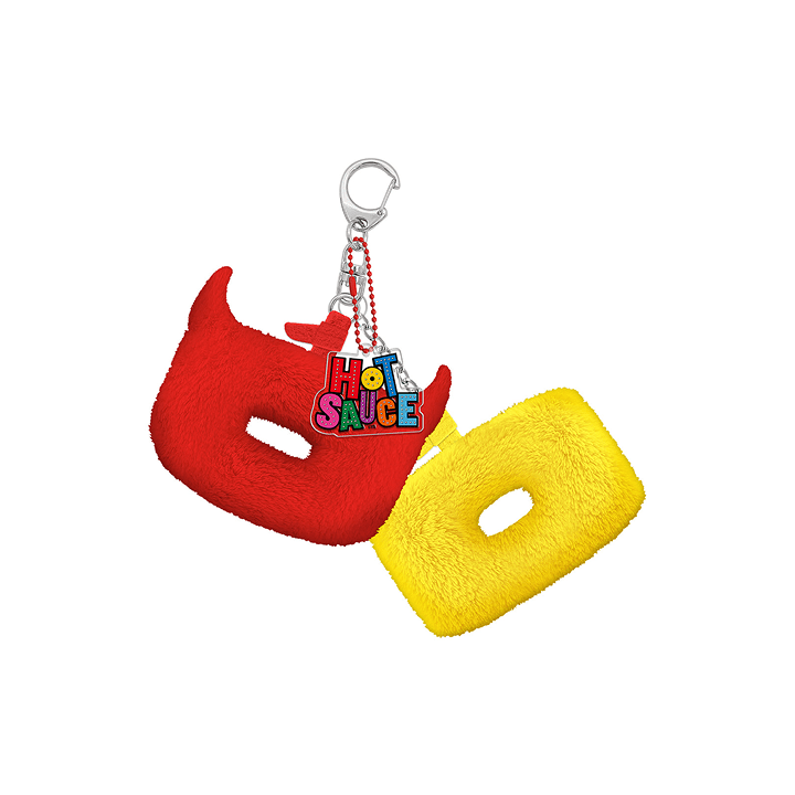 Babymonster - [hotsauce] babymonster fluffy keyring 1