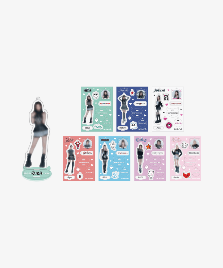 BABYMONSTER - [seeyouthere] babymonster diy acrylic kit 1