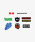 babymonster - [seeyouthere] babymonster logo sticker pack 1