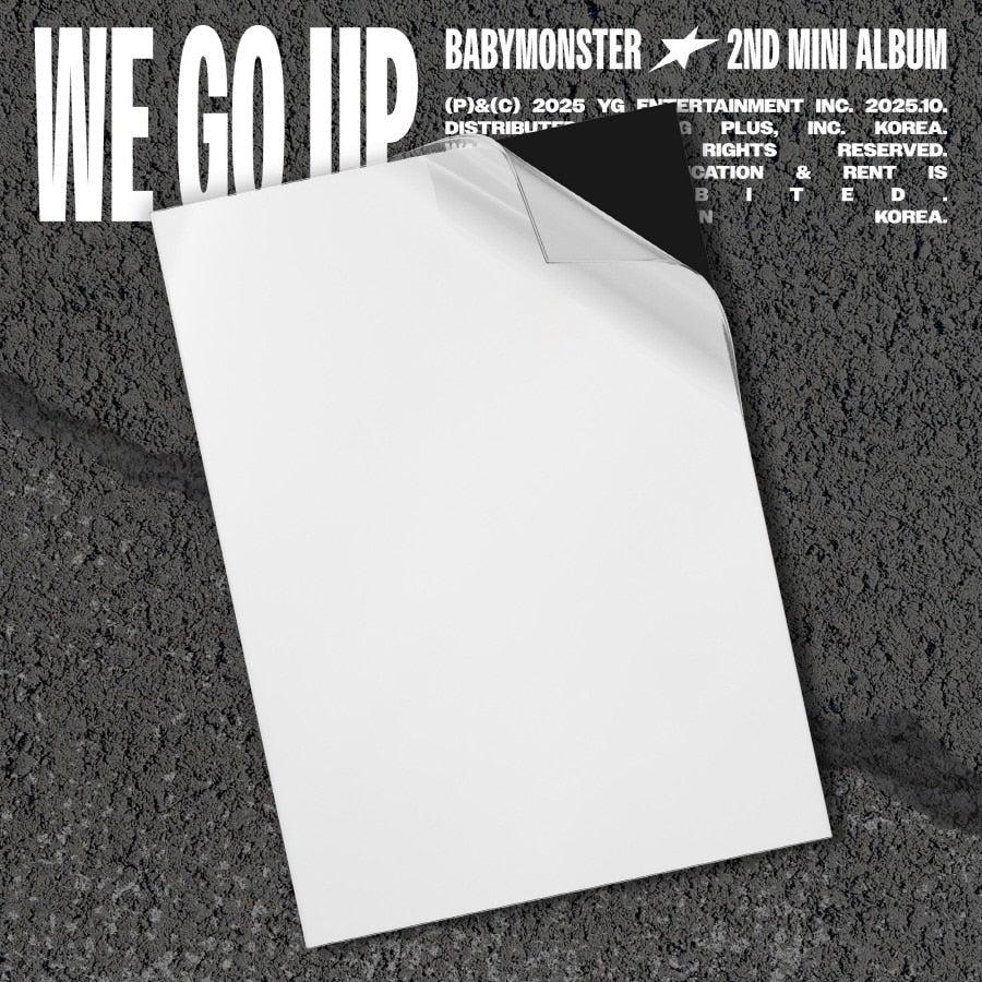[Album]BABYMONSTER (베이비몬스터) – WE GO UP [Weverse Ver.] - product_vendor,