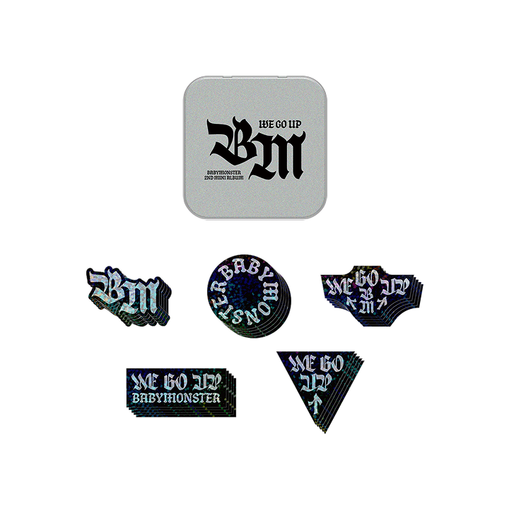 babymonster - [wegoup] babymonster tin case + sticker set 1