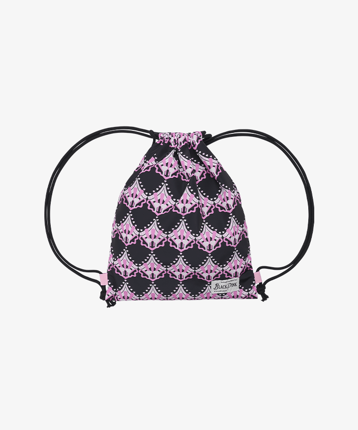 blackpink - [backstage] blackpink drawstring backpack 1
