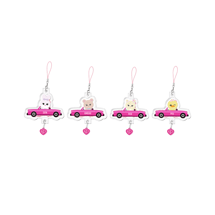 Blackpink - [bppopup] blackpink character airtube keyring 1