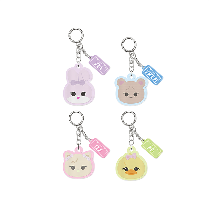 Blackpink - [bppopup] blackpink character lenticular keyring 1
