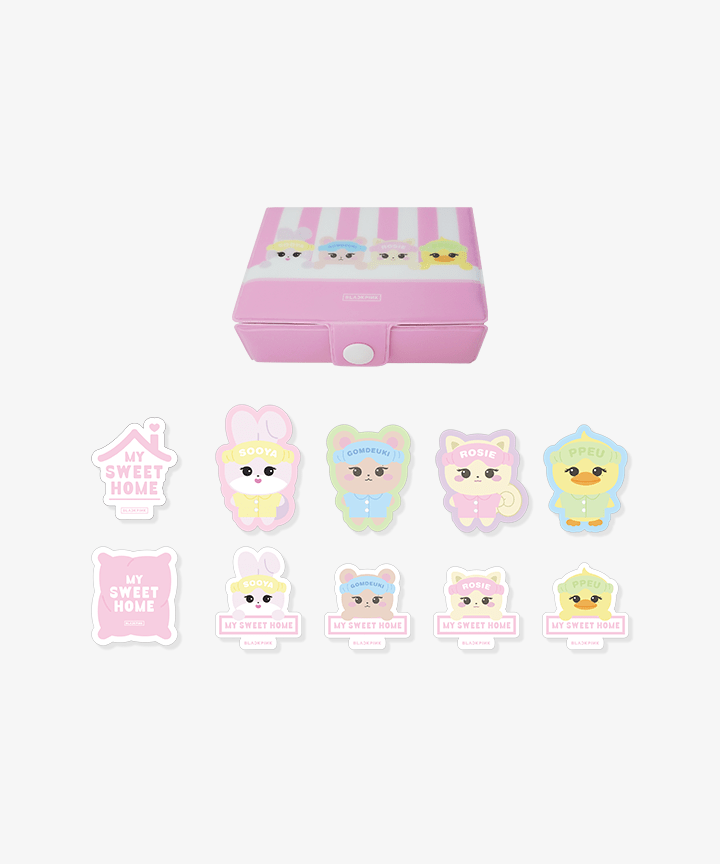 blackpink - [bptourmsh] blackpink character sticker set 1