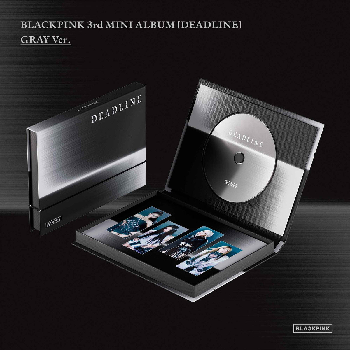 BLACKPINK – DEADLINE (3rd Mini Album) [Gray Ver.]