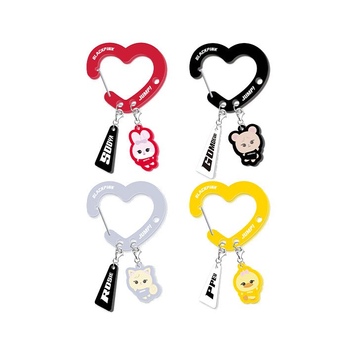 Blackpink - [jump] blackpink character acrylic carabiner keyring 1