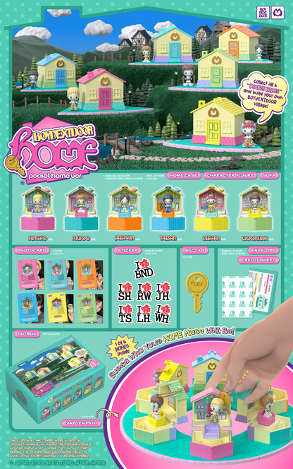 BOYNEXTDOOR - HOME (1st Studio Album) [POCKET HOME Ver.] [SET] Official Merch