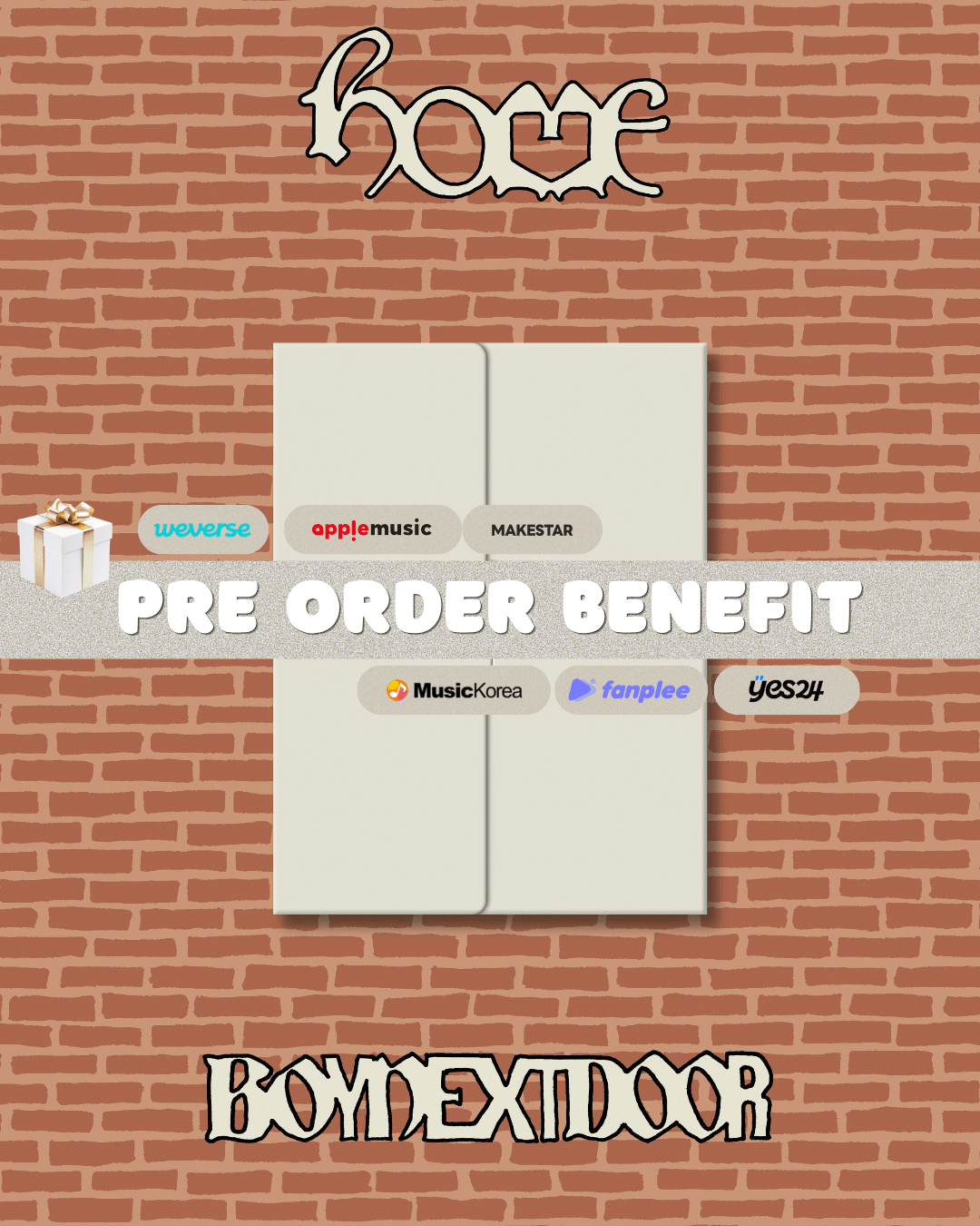 [Album]BOYNEXTDOOR (보이넥스트도어) - HOME (1st Studio Album) [Weverse Album] [RANDOM] - product_vendor,