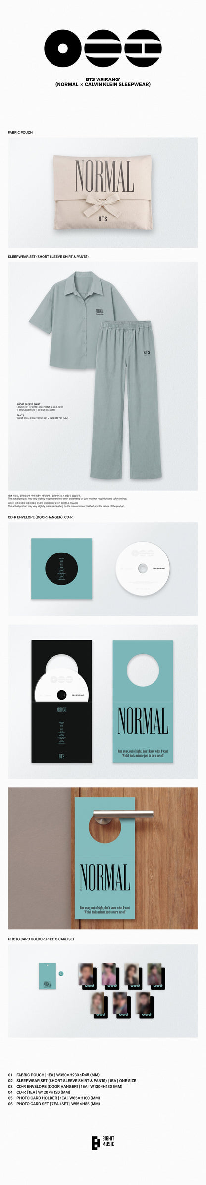 [Album]BTS - ARIRANG (NORMAL x CALVIN KLEIN SLEEPWEAR) (Limited Stocks)-product_vendor, lowest price, EU shipping, Pre order benefit