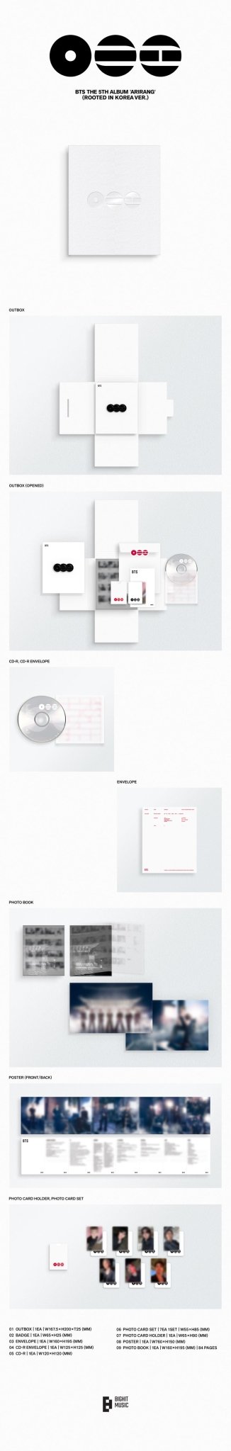 [New Sale Album]BTS - ARIRANG (Regular 5th Album) [2 versions set]. - product_vendor,