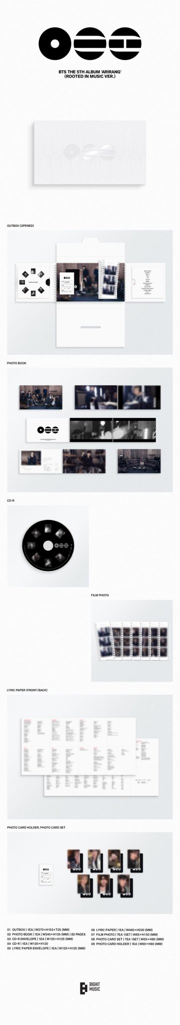 [New Sale Album]BTS - ARIRANG (Regular 5th Album) [2 versions set]. - product_vendor,