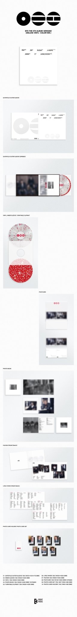[New Sale Album]BTS - ARIRANG (Regular 5th Album) [Deluxe Vinyl / 2 versions set RANDOM]. - product_vendor,