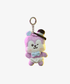 Bts - mang baby born to dance small doll keychain (fedora) 1
