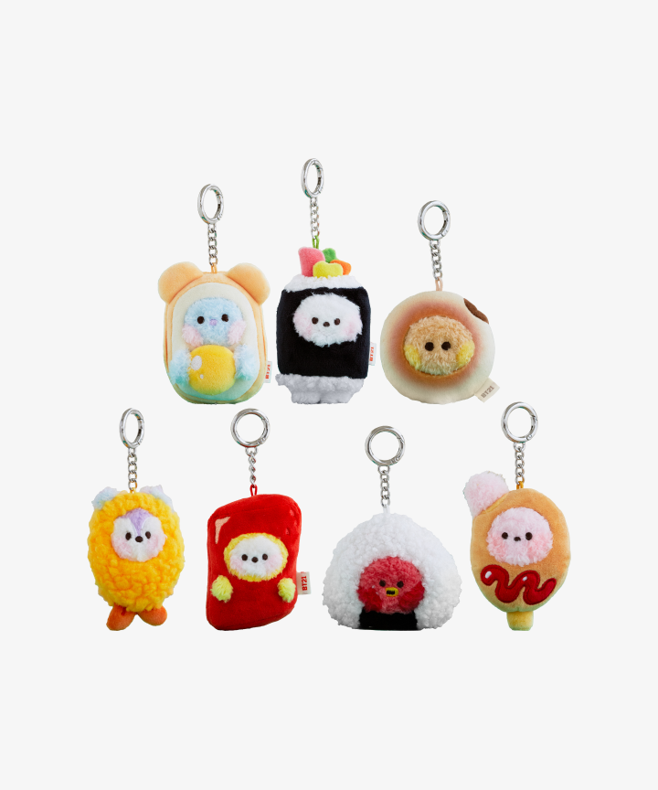 Bts - minini plush keyring bunsik 1