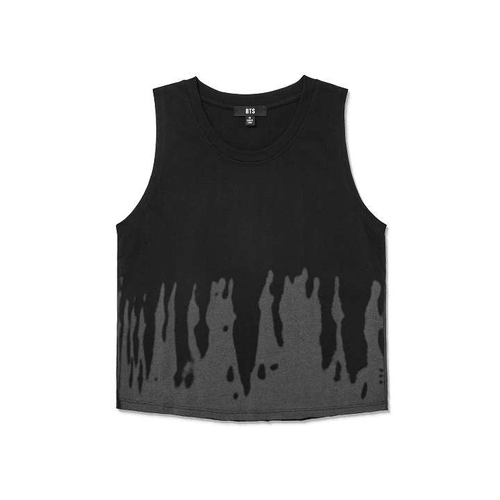 BTS - sleeveless_t-shirt_crop fit (black) 1
