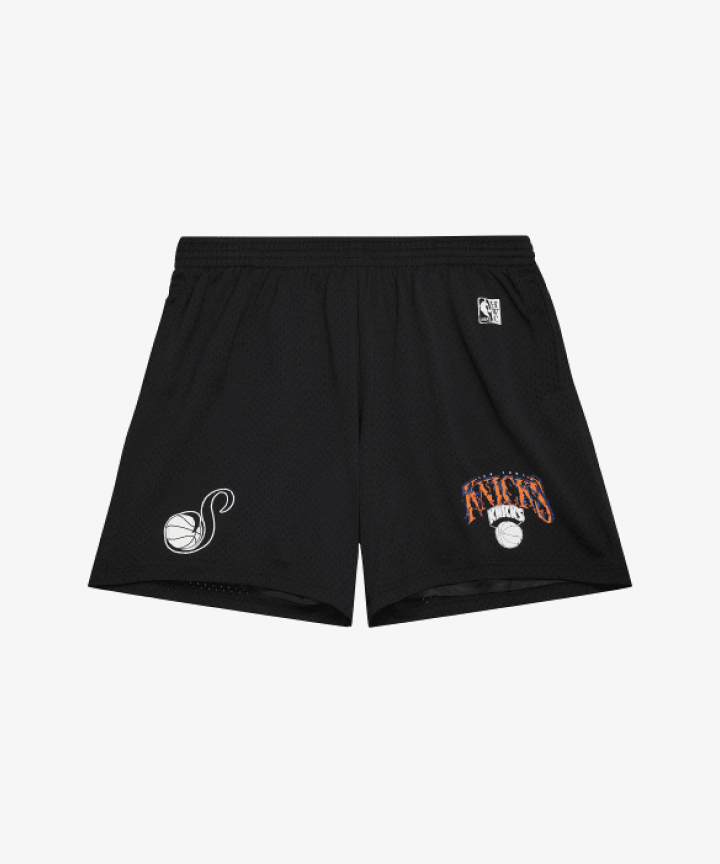 Bts - [suga x nba] glitch shorts (knicks) 1