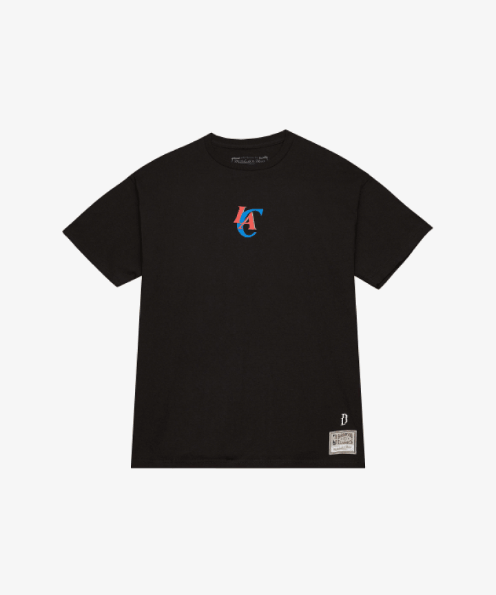 Bts - [suga x nba] glitch t-shirt (clippers) 1