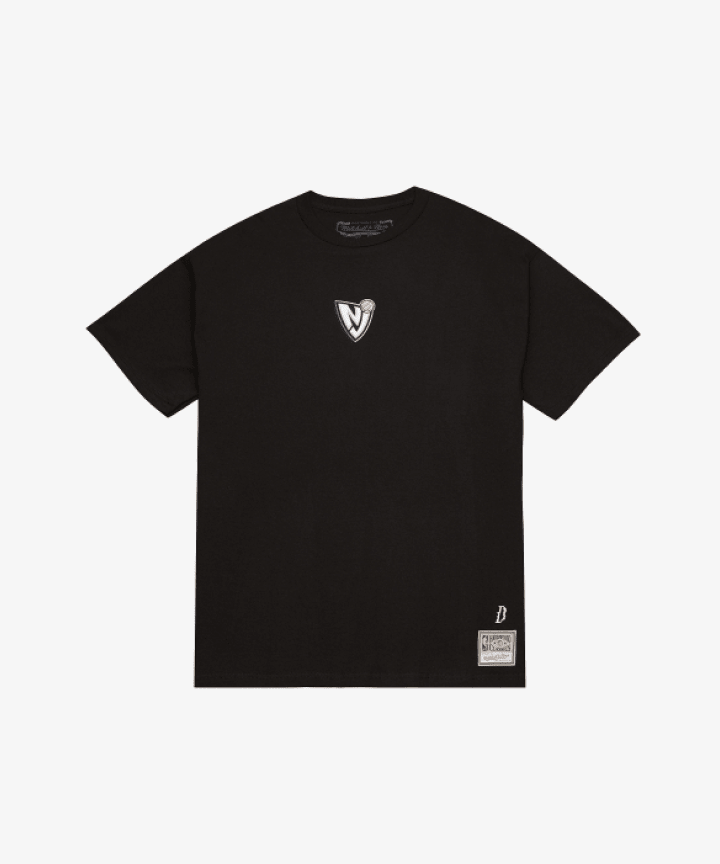 Bts - [suga x nba] glitch t-shirt (nets) 1