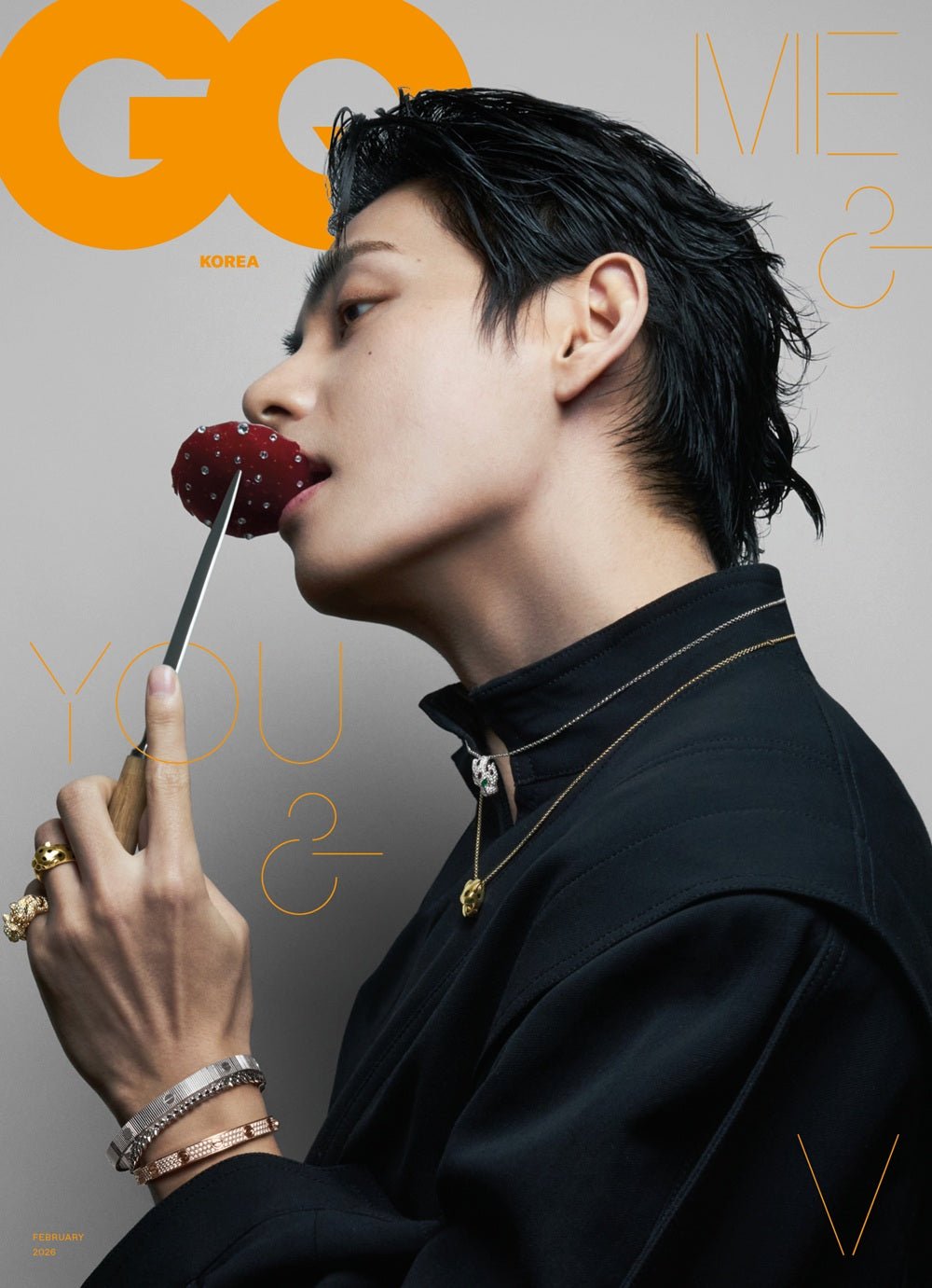 [Visual Goods]BTS (방탄소년단) – V (뷔) GQ Korea February 2026 Issue [D ver.] - product_vendor,