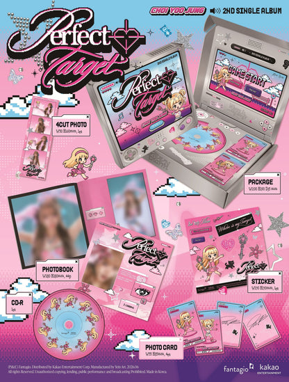 [Album][POB] CHOI YOOJUNG - Perfect Target (2nd Single Album)-product_vendor, lowest price, EU shipping, Pre order benefit
