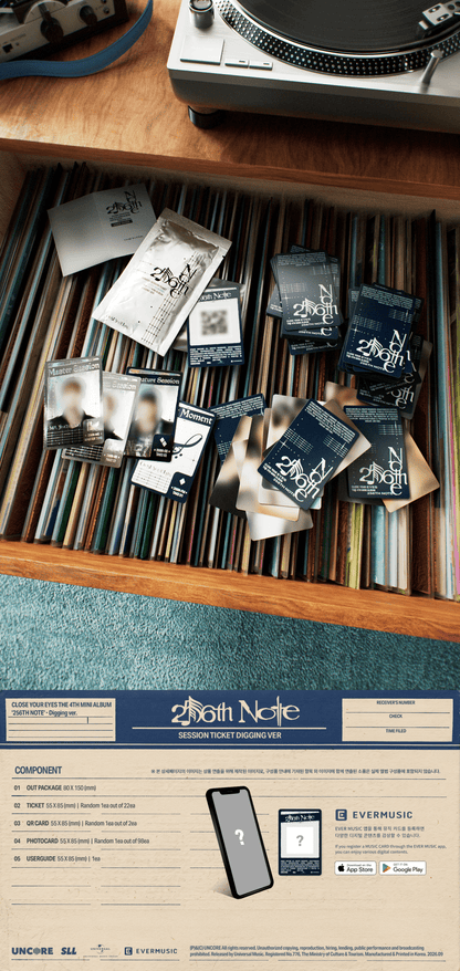 [Album]CLOSE YOUR EYES - 256th Note [Digging Ver.]-product_vendor, lowest price, EU shipping, Pre order benefit