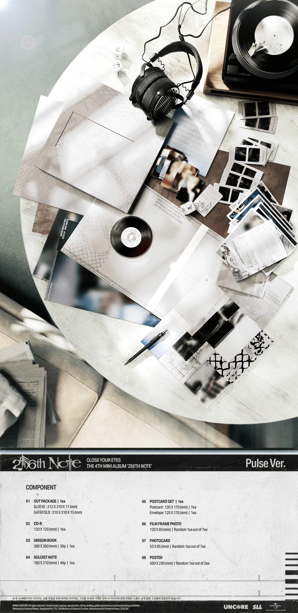 [Album]CLOSE YOUR EYES - 256th Note [Pulse Ver.]-product_vendor, lowest price, EU shipping, Pre order benefit