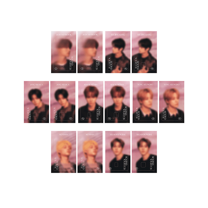 close your eyes - [beyond your eyes] card cover sticker 1
