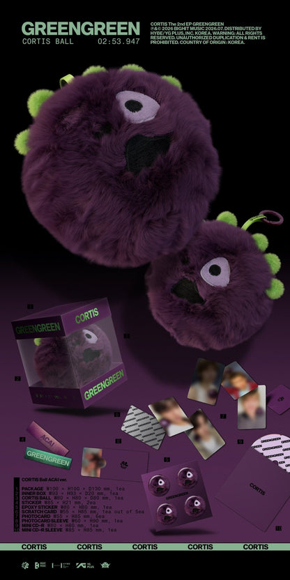 [Album]CORTIS - GREENGREEN (The 2nd EP) [CORTIS Ball Ver.] [RANDOM] - product_vendor,