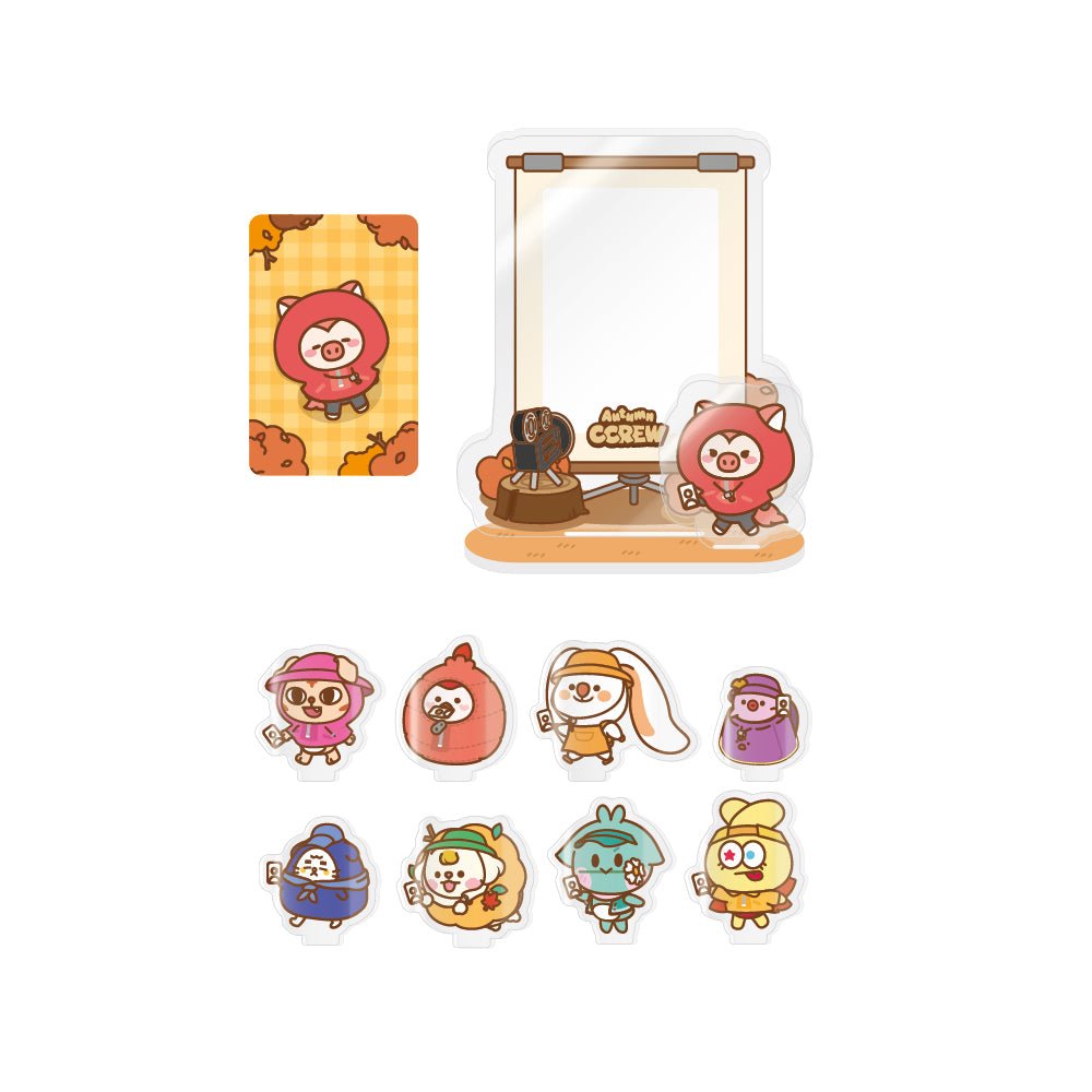 CRAVITY - 2024 cravity character autumn ccrew pop-up store ccrew acrylic photo card stand 1