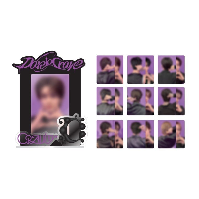CRAVITY - 2025 cravity concert dare to crave - acrylic photocard stand 1