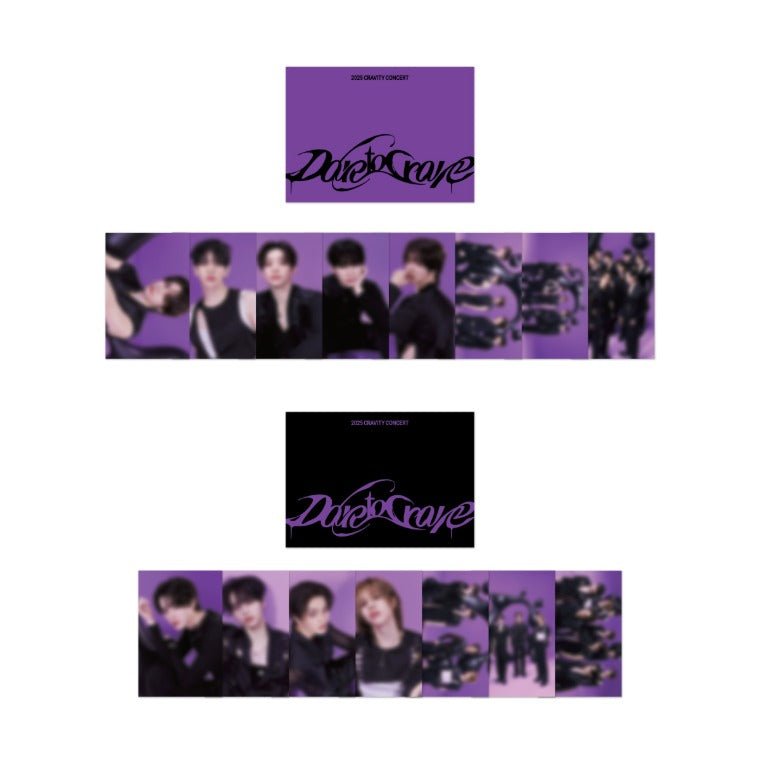 CRAVITY - 2025 cravity concert dare to crave - postcard set 1