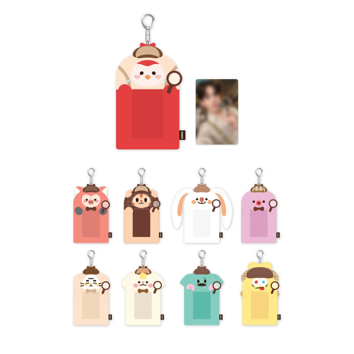 CRAVITY - 2026 character detective ccrew pop-up store ccrew photo card holder 1