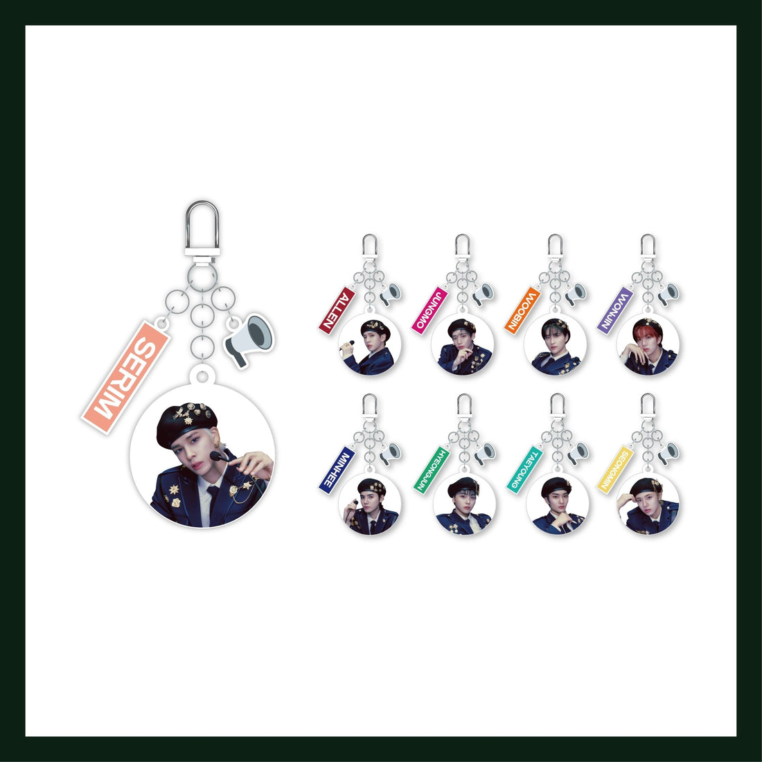CRAVITY - cravity 6th mini album sun seeker - acrylic keyring 1