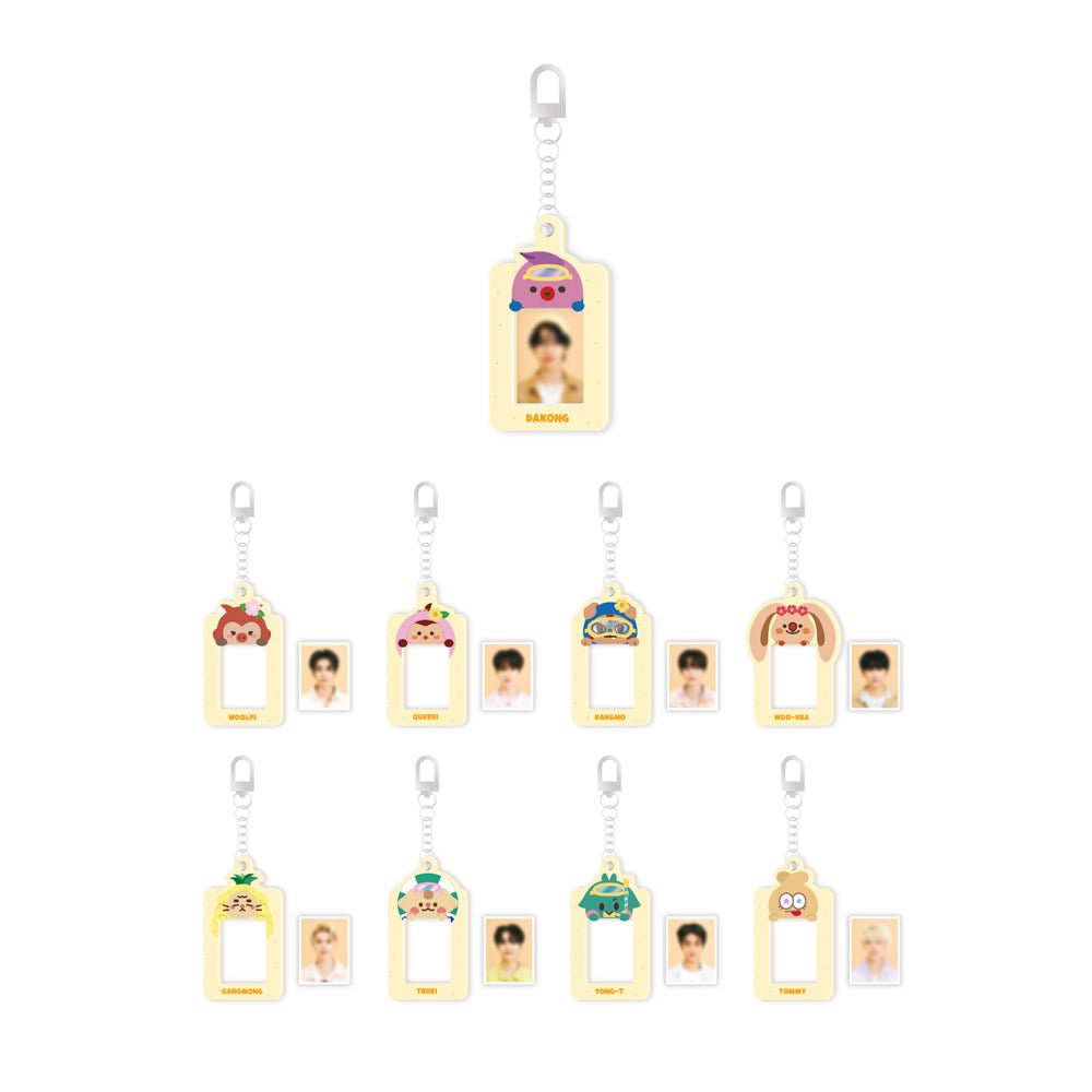 CRAVITY - cravity character summer ccrew pop-up store id photo + ccrew acrylic holder set 1