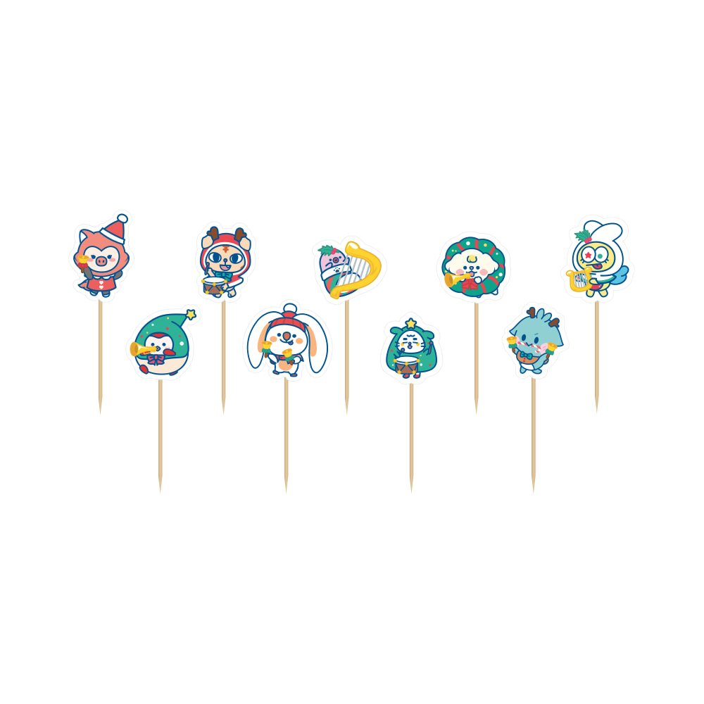 CRAVITY - cravity character winter ccrew pop up store crkrew deco pick set 1
