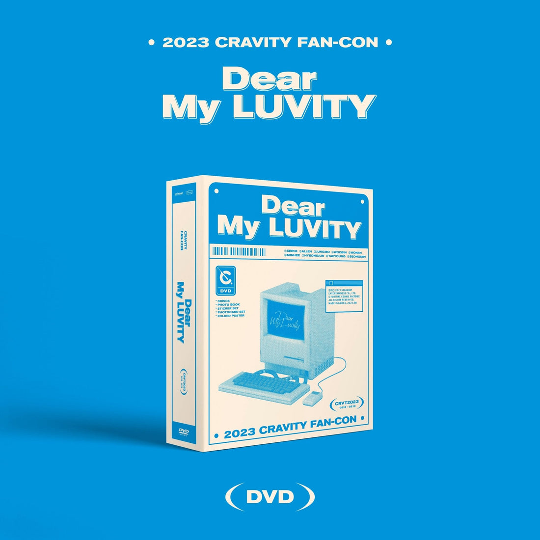 CRAVITY - cravity fan-con dear my luvity dvd 1