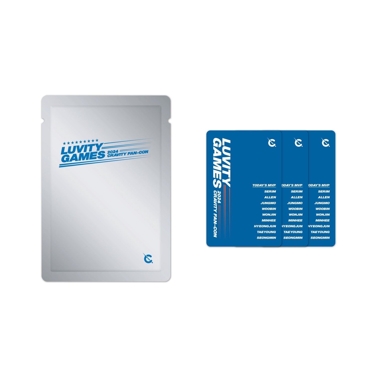 CRAVITY - cravity fan-con luvity games - random photocard pack 1