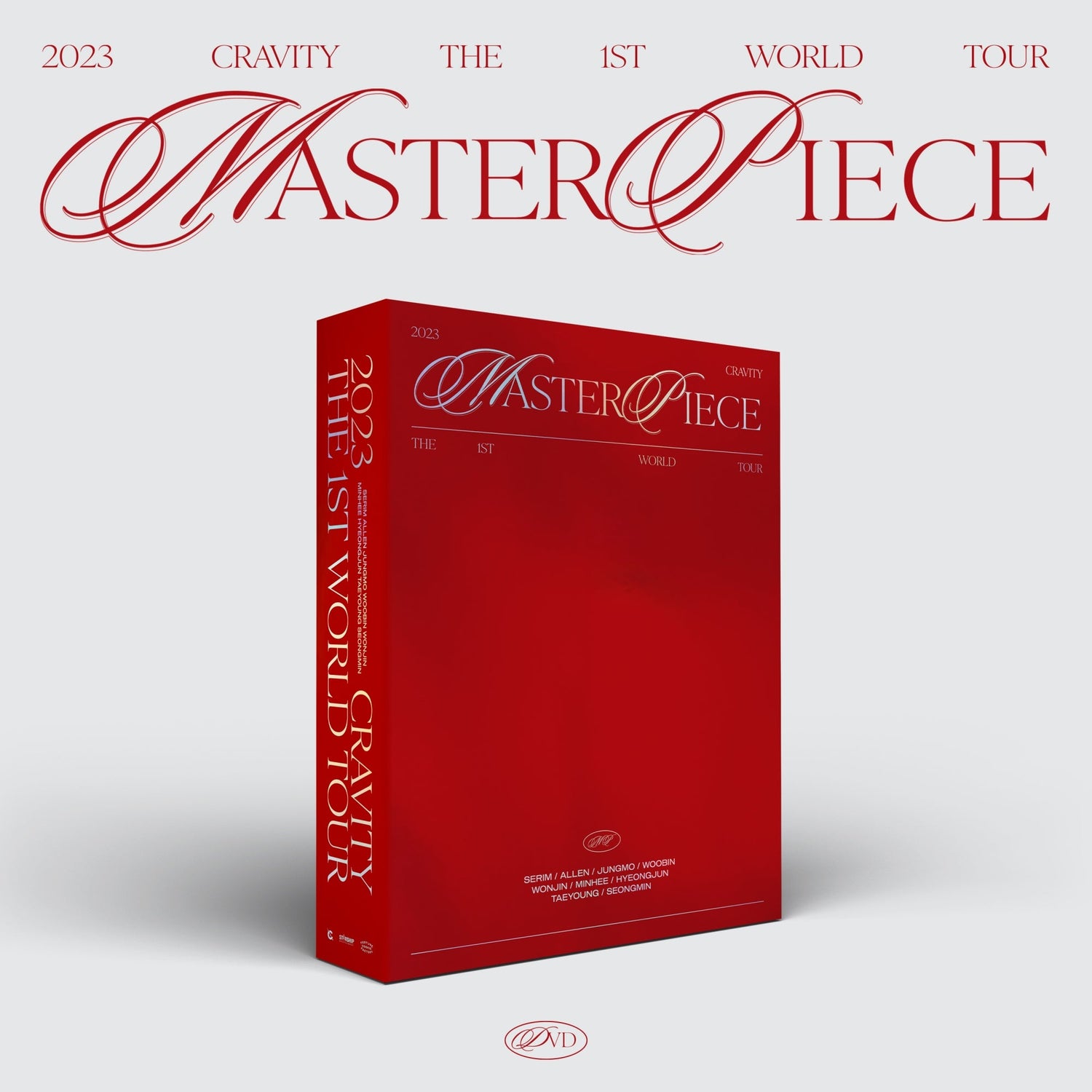 CRAVITY - cravity the 1st world tour masterpiece dvd 1