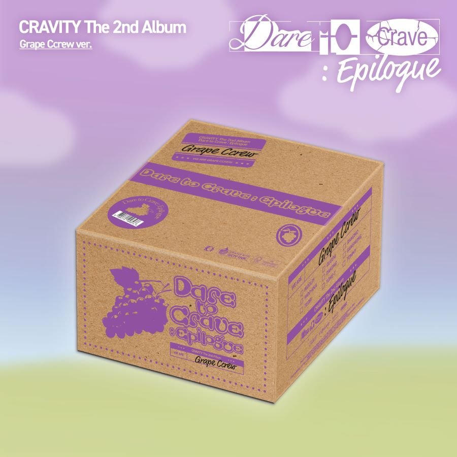 [Album]CRAVITY - Dare to Crave : Epilogue (The 2nd Album) [Grape Crew Ver. / Limited Album] - product_vendor,