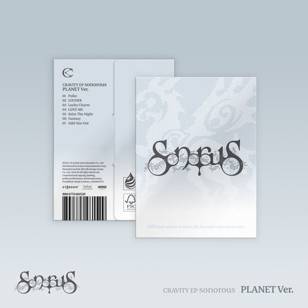 [Album]CRAVITY - sonorous (Limited Stocks) [PLANET Ver.]-