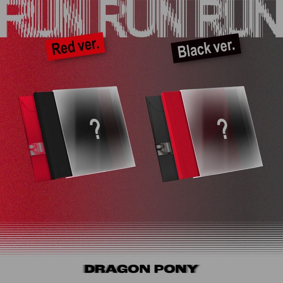 [Album]DRAGON PONY (드래곤포니) - RUN RUN RUN (EP Album) [Standard Ver. / 2 versions set RANDOM] - product_vendor,