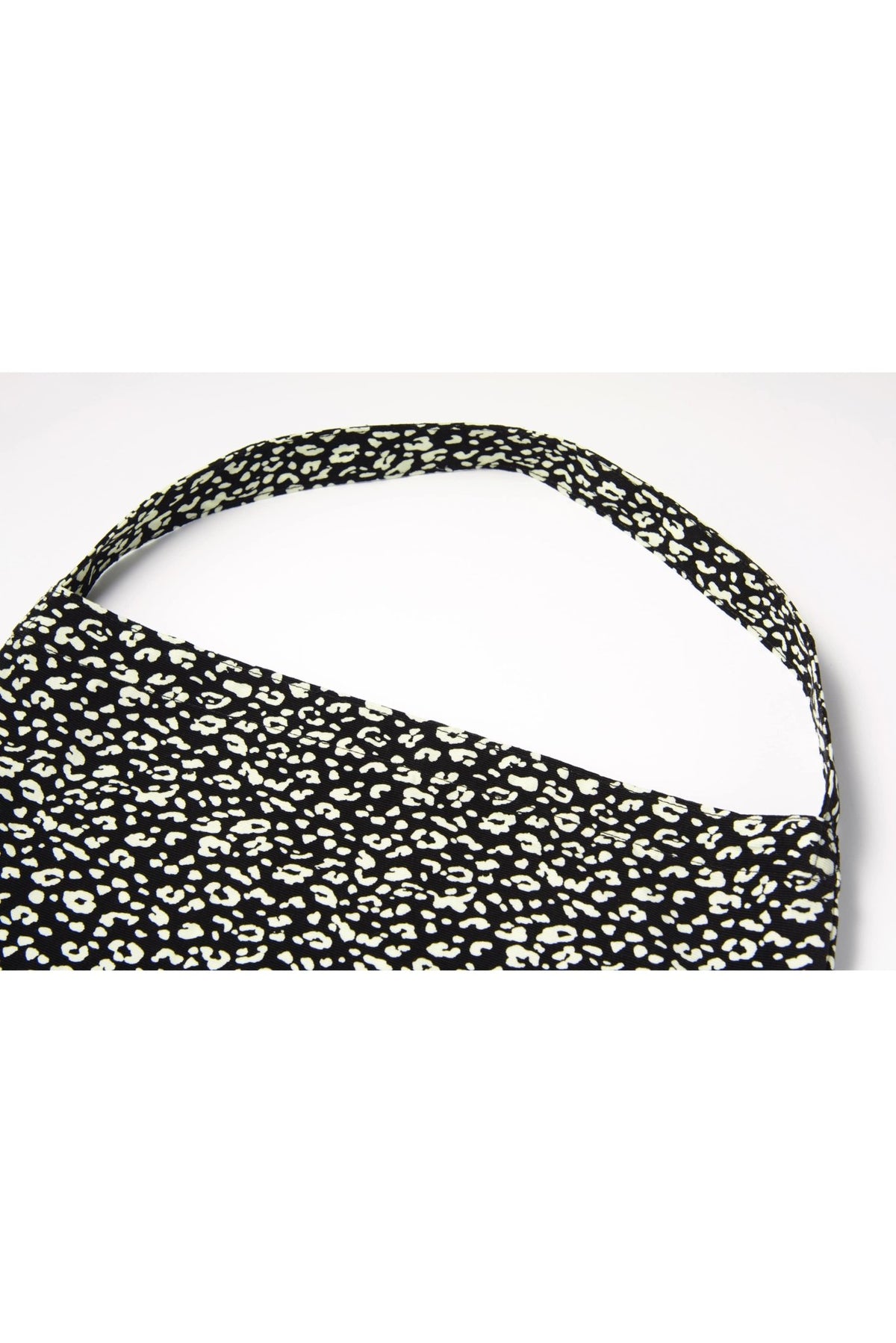 EMIS - 22y leopard corduroy eco bag-black 2