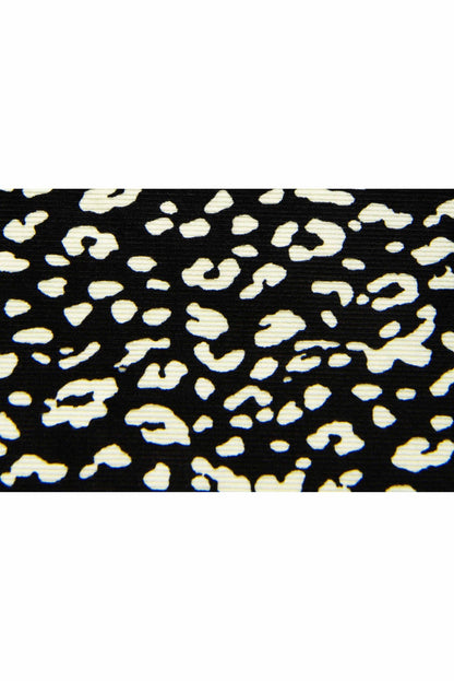 EMIS - 22y leopard corduroy eco bag-black 5