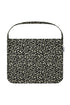 EMIS - 22y leopard corduroy eco bag-black 1