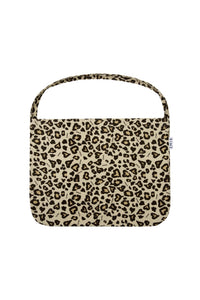 EMIS - corduroy leopard eco bag-beige 1