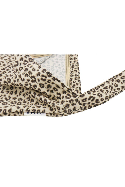 EMIS - leopard corduroy eco bag-cream 4
