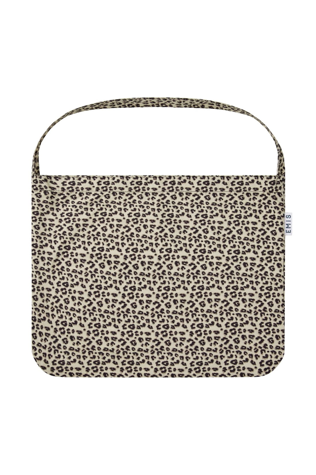 EMIS - leopard corduroy eco bag-cream 1